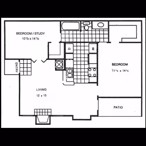 Unit RenovatedD RenovatedD floor plan